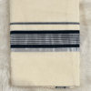 Black & Silver Stripe Set Saree